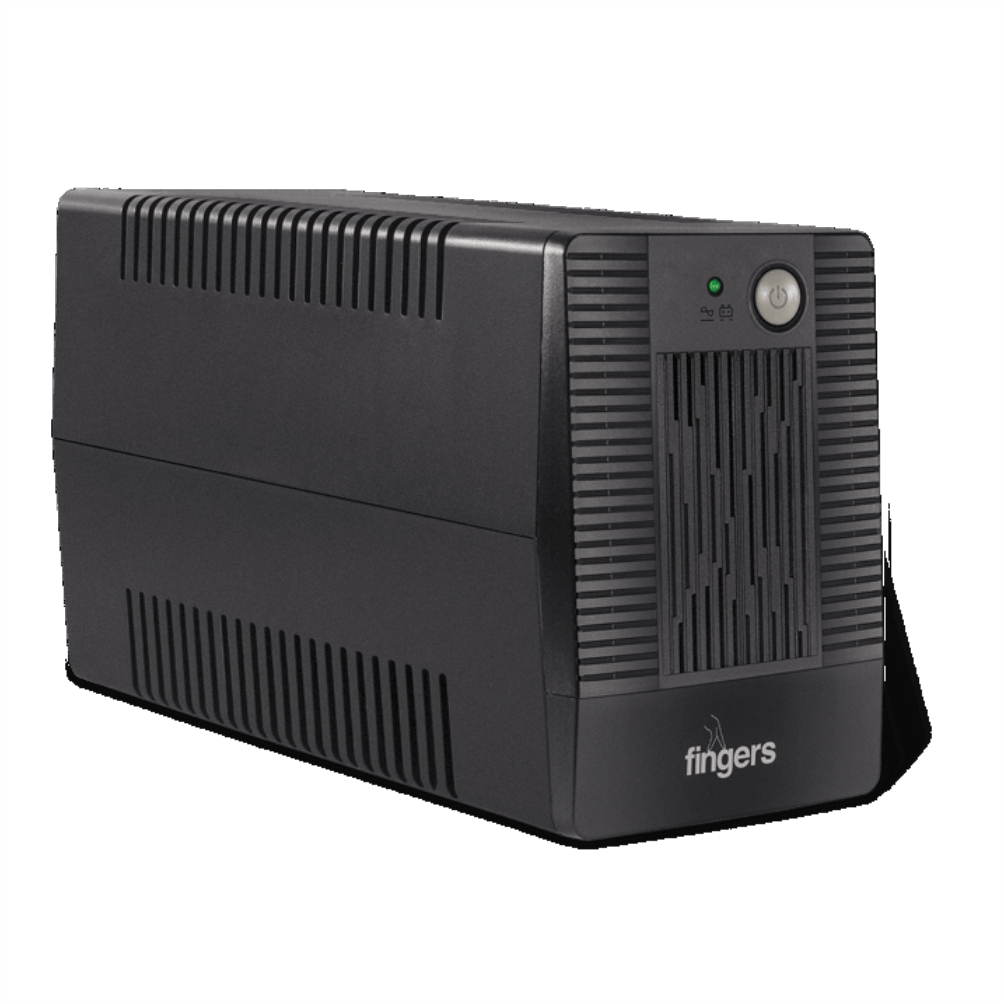 Fingers Fast-Recharge UPS FR-630 Power Protection UPS (Black)