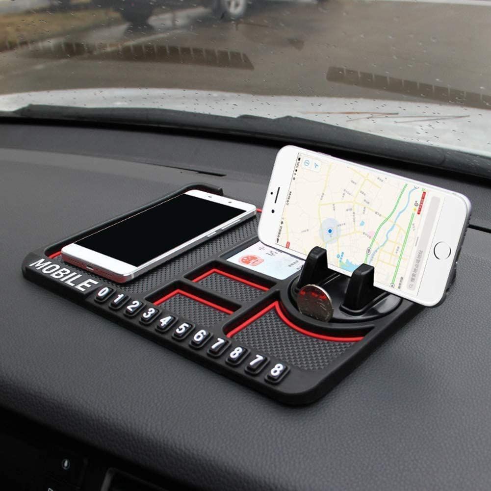 Car Accessories Car Dashboard Phone | Key | Pen | Coin | Remote | Phone Navigation Mobile Holder for Car Dashboard Non-Slip Mat for Car and Office use