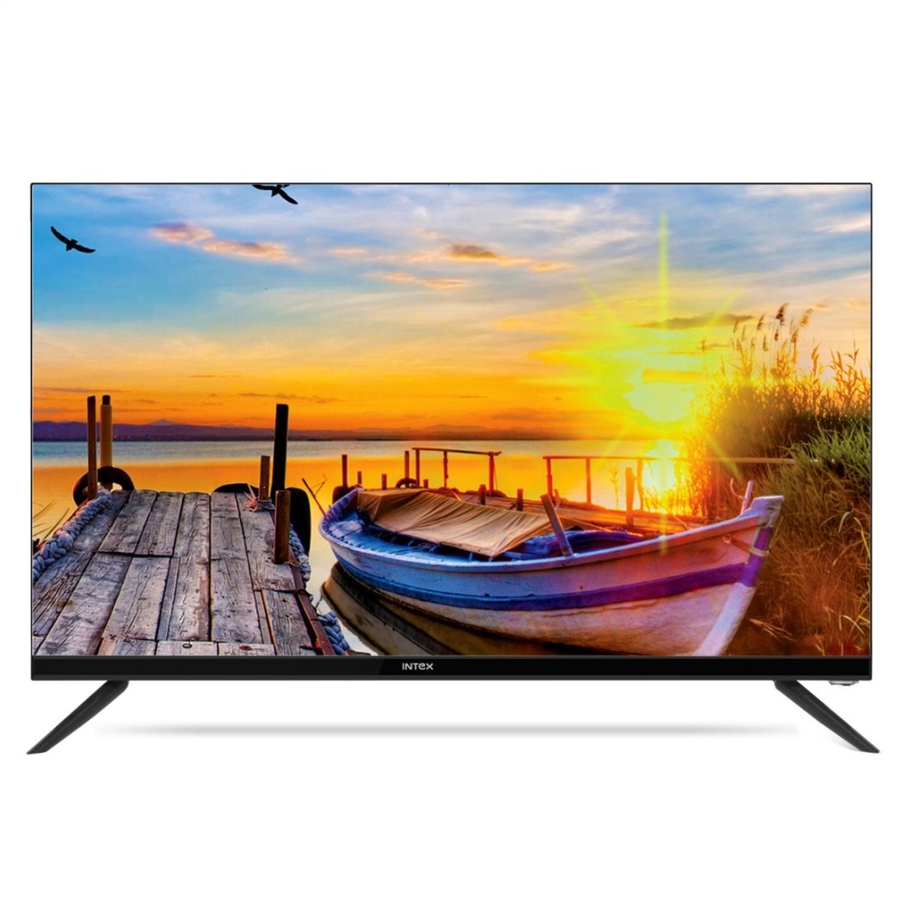 Intex 80cm (32) HD Frameless Display, Smart Android TV, Immersive, Picture & Sound LED-SHF3263
