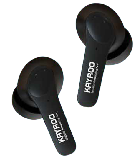 Kayroo True Wireless Stereo Earbuds IK55 (Black)