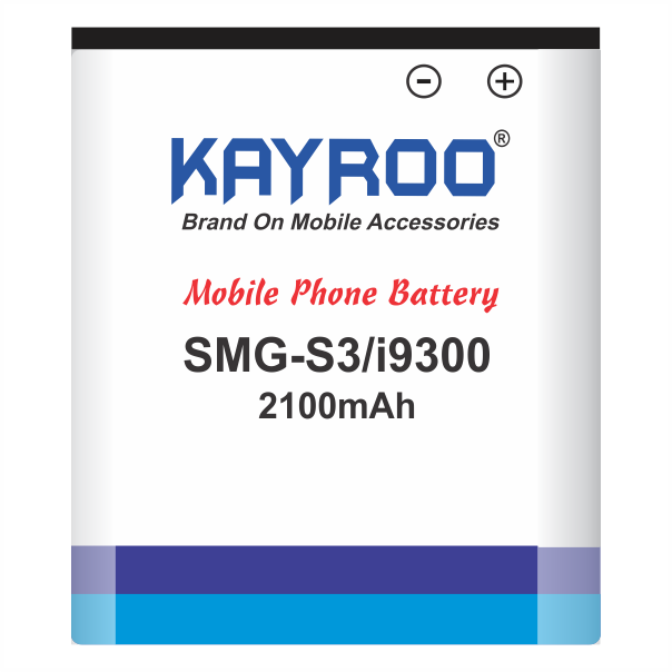 KAYROO Mobile Battery for Samsung S3 i9300 / 2100 mAh Compatible Mobile Battery for Samsung Galaxy S3 i9300