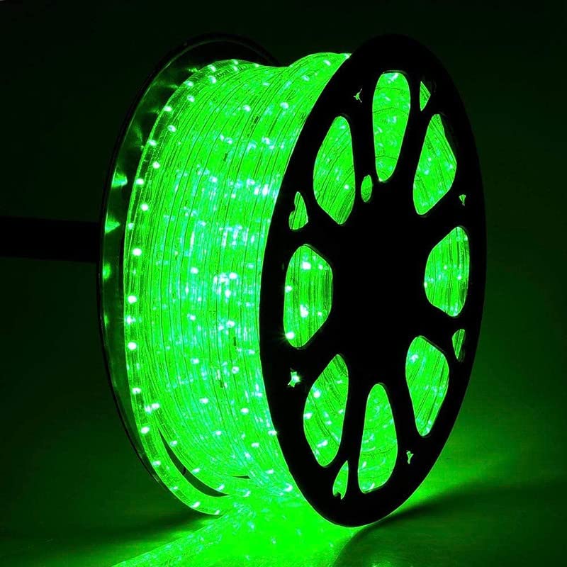 LED STRIP LIGHT 5 METER COLOUR GREEN WITH ADAPTOR NON WATER PROOF USE IN INDOOR OUTDOOR 1 YEAR WARRANTY