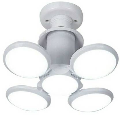 Ceiling Lamp, LED Football 50W UFO Ceiling Lamp, Off-white